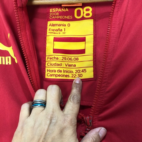 Puma Archives Espanã Euro ‘08 Championship Jacket - Picture 4 of 7